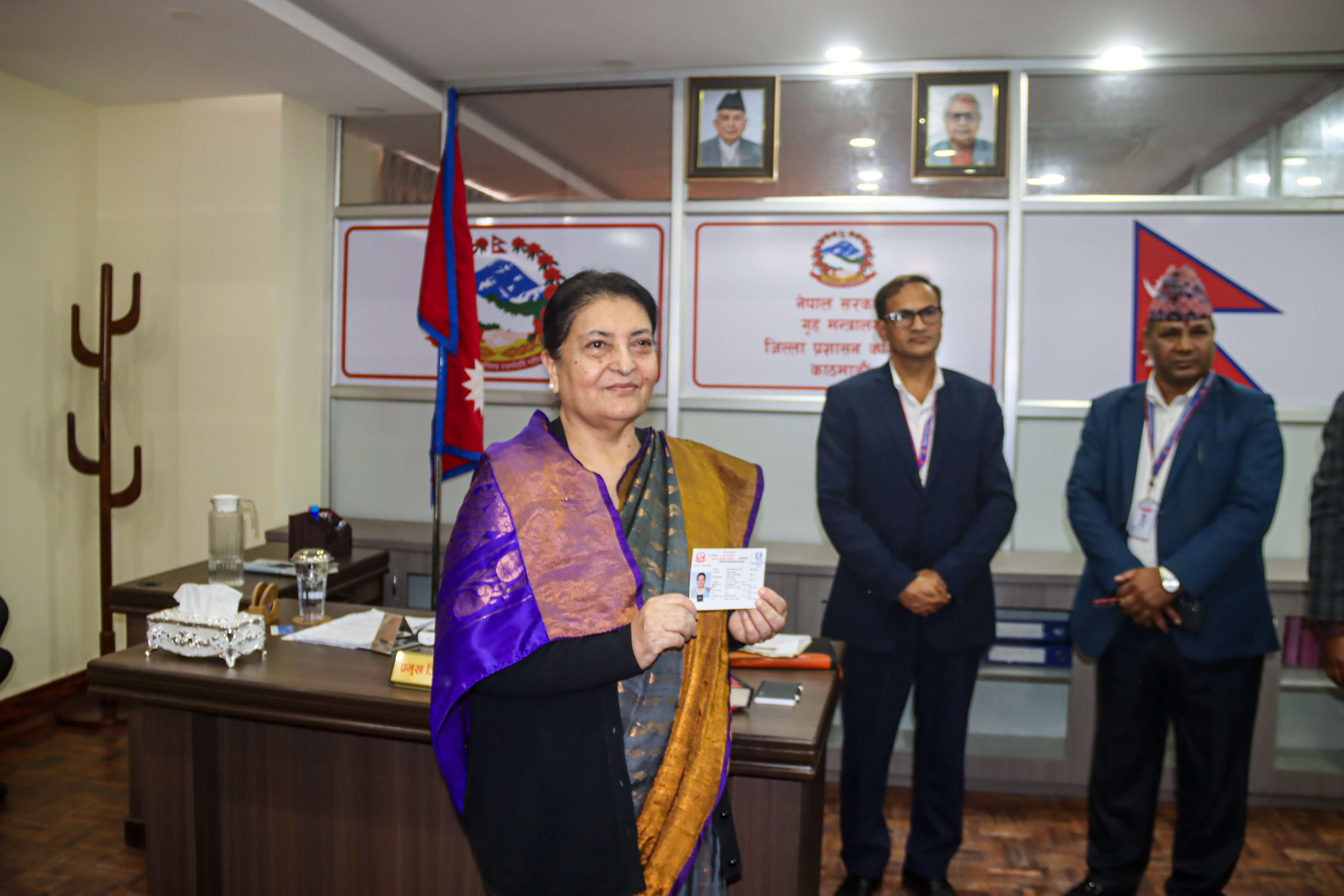 राष्ट्रको शान्तिका लागि मतभेदहरू समाधान गरेर अघि बढ्नु राम्रो हो : विद्यादेवी भण्डारी