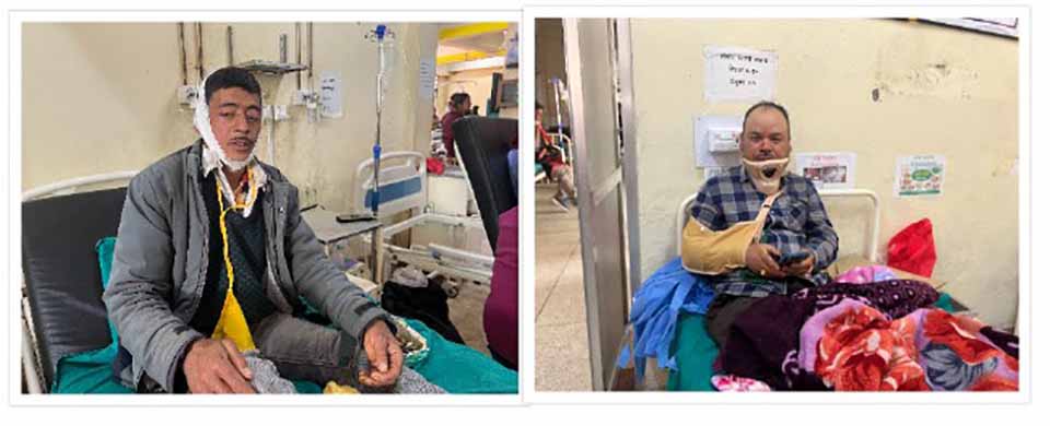 घाइते भन्छन्: चालकको लापरबाहीले दुर्घटना भयो