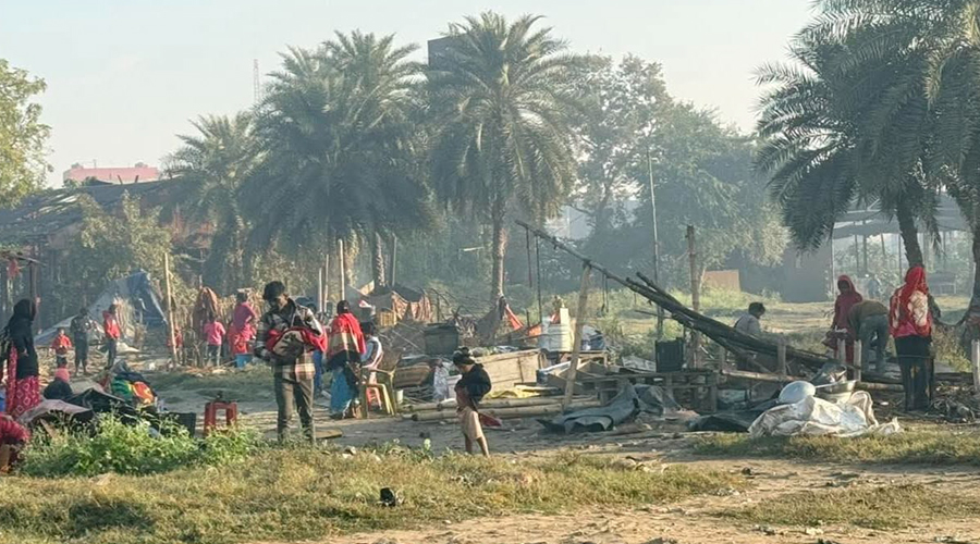 वीरगञ्जको बीपी उद्यान क्षेत्रमा चल्यो महानगरको डोजर