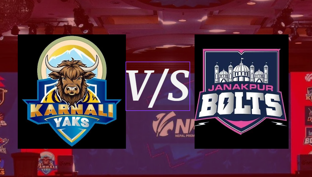 एनपीएल लिग चरणको अन्तिम खेल: आज कर्णाली याक्स र जनकपुर बोल्ट्सबीच प्रतिस्पर्धा हुँदै