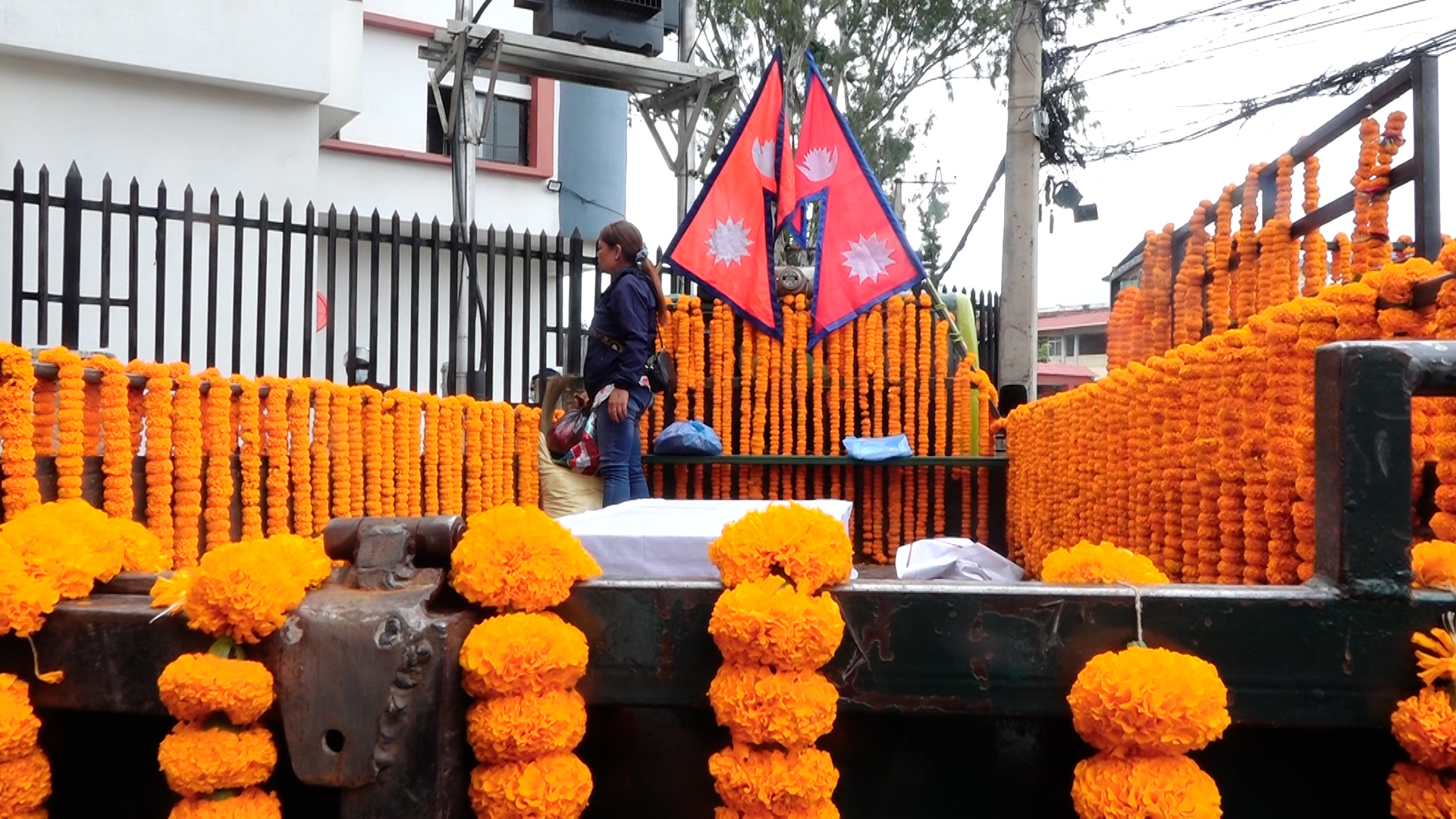 जेनजी आन्दोलनमा मृत्यु भएकाहरुको सामूहिक शवयात्रा