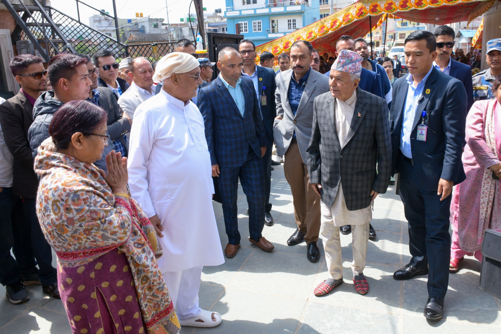 राष्ट्रपतिद्वारा केपी शर्मा  ओलीका परिवारप्रति समवेदना व्यक्त