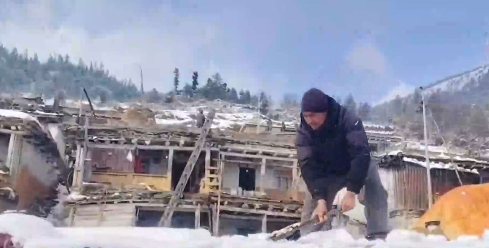 देशका पश्चिमी भू–भागमा हिमपात र वर्षा, मुगुमा हिउँ पन्छाउने चटारो