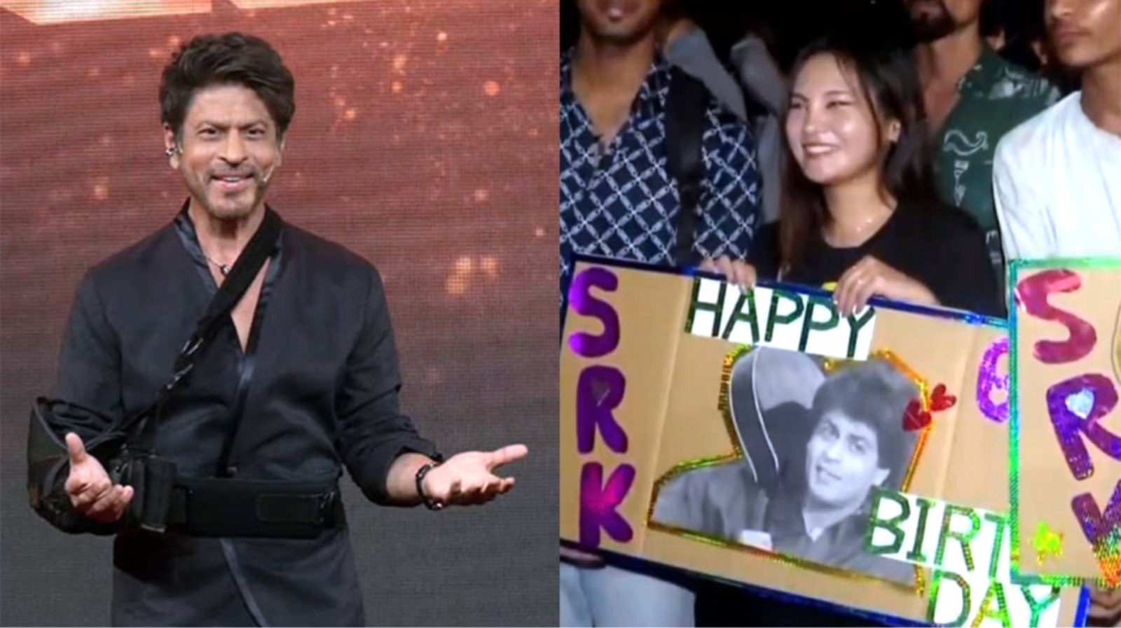 ६० वर्ष पुगे शाहरुख खान, फ्यानहरूले मनाए उत्सव