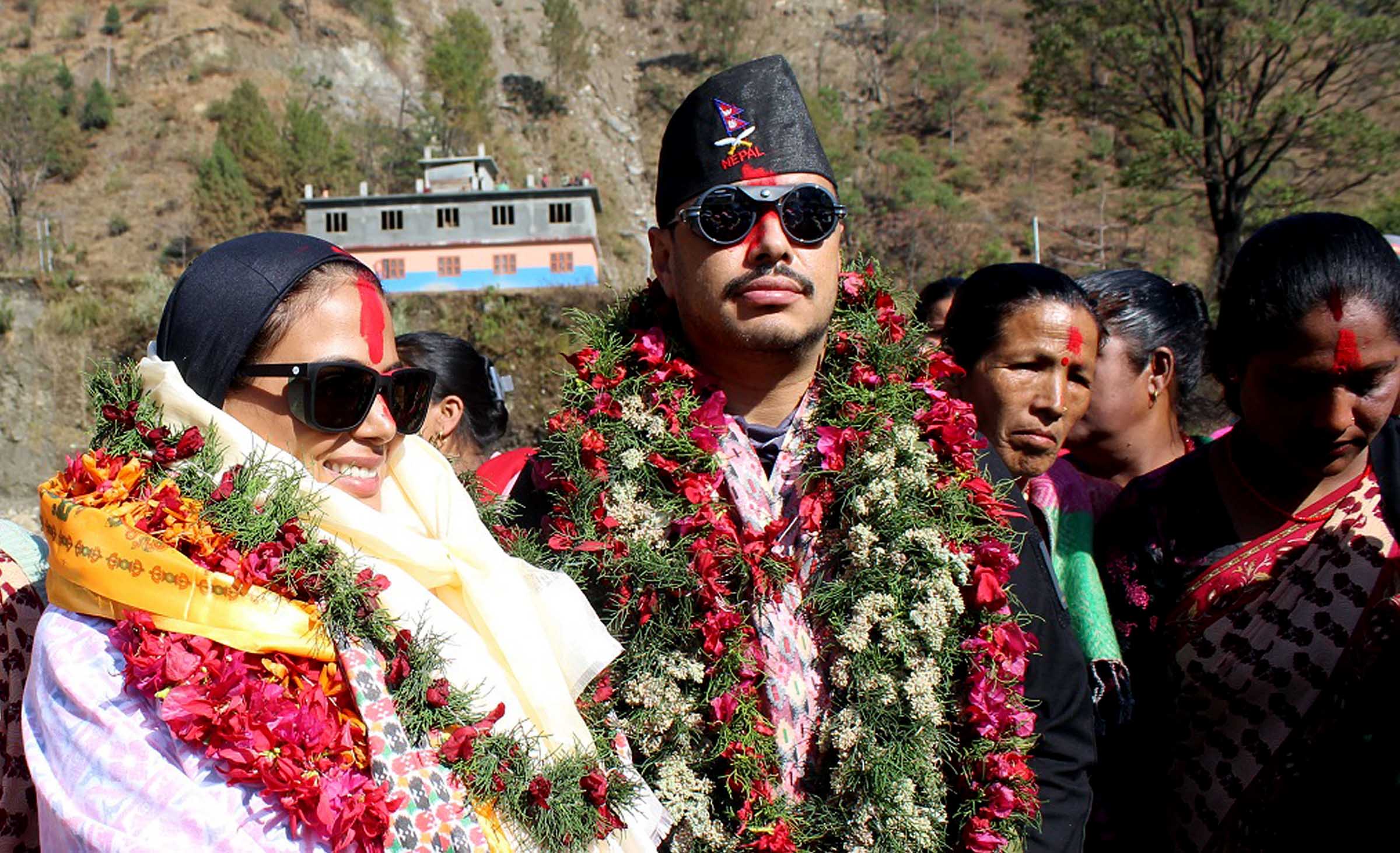 कतारी राजकुमारी थानीद्वारा अन्नपूर्ण प्रथमको सफल आरोहण