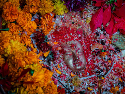 चन्द्रागिरि नगरपालिकाको बलम्बुमा महालक्ष्मी जात्रा शुरु (तस्बिरहरु)