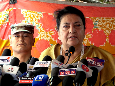 संसद निरही थलो भएर बस्नु हुँदैन : पूर्वराष्ट्रपति भण्डारी