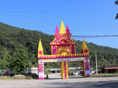 हेटौँडामा छठ पर्व: राप्ती तट बत्तीले झिलिमिली