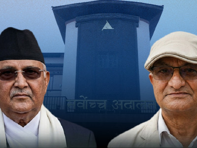 ओली र लेखकको बन्दीप्रत्यक्षीकरण रिटमा सुनुवाइ हुँदै