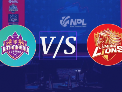 एनपिएल आजको खेलमा लुम्बिनी लायन्स र काठमाण्डु गुर्खाजबीच प्रतिष्पर्धा
