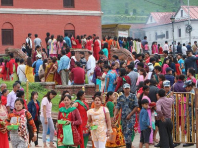 पशुपतिनाथलगायत देशभरका शिवालयमा भक्तजनको भीड