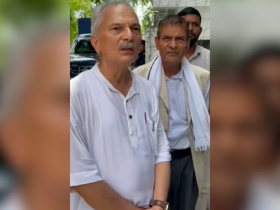 रविलाई भेटेपछि अध्यक्ष भट्टराईले भने : ‘जनप्रतिनिधिलाई थुनामा राख्दा जनतालाई अन्याय हुन्छ’