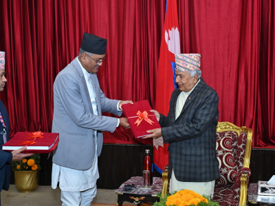 राष्ट्रपति समक्ष महान्यायाधिवक्ताको कार्यालयको प्रतिवेदन पेश