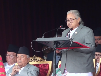 एजेण्डालाई आत्मसाथ गर्दै जनअपेक्षा अनुसार काम गर्न यो सरकार प्रतिबद्ध : प्रधानमन्त्री कार्की