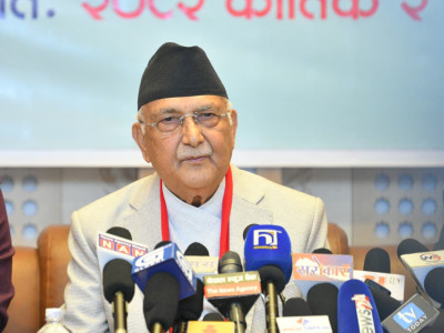 देशमा समृद्धि, समानता र शान्ति स्थापनाका लागि प्रतिबद्ध छु : ओली