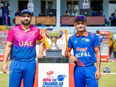 आईसीसी विश्वकप क्रिकेट लिग–२ : आज नेपाल युएईसँग प्रतिस्पर्धा गर्दै