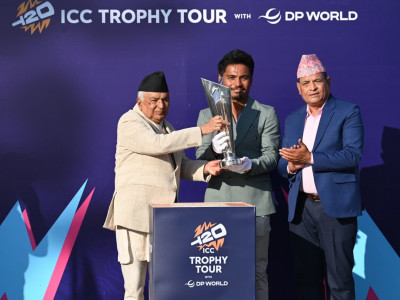 क्रिकेटले नेपालीलाई एकतामा बाँध्ने महत्वपूर्ण भूमिका निर्वाह गरेको छ : राष्ट्रपति