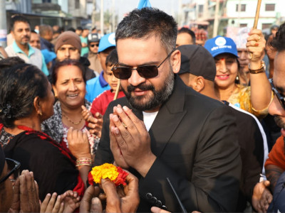 बालेन शाहद्वारा आफ्नो चुनावी घोषणापत्र सार्वजनिक