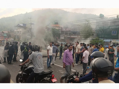 हेटौंडा अस्पतालको बोर्ड राख्ने विषयको विवाद थप चर्कियो