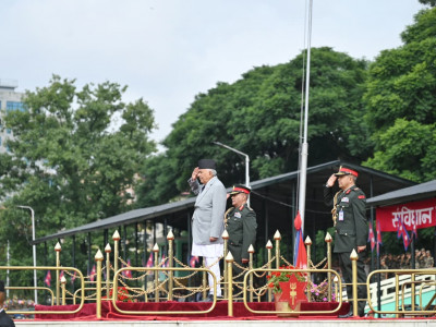 संविधान दिवस मनाउन राष्ट्रपति पौडेल टुडिखेलमा