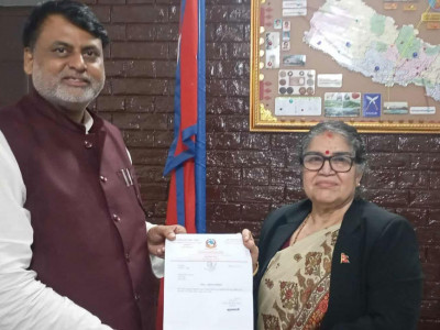 मुख्यमन्त्री सोनलको राजीनामा पत्र स्वीकृत