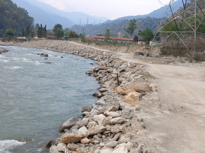 किर्नेटारमा सडक निर्माणको काम सुस्त, राजधानीसँग सम्बन्ध टुट्ने जोखिम