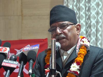 देश निर्वाचनमय भइसकेको छ, पार्टी थप सुदृढ हुँदैछ : प्रचण्ड