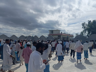 मुस्लिम समुदायले वर्षाका लागि गरे प्रार्थना