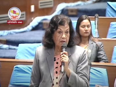 भिजिट भिसा प्रकरणमा ५० हजारदेखि १ लाख बुझ्ने गृहमन्त्रीको मुटु काँप्दैन भन्दै सांसद कार्कीको प्रश्न