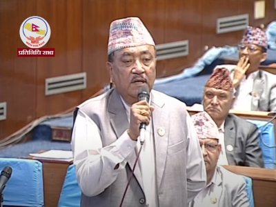कुलिङ पिरियडबारे सभापति खतिवडाको राजीनामाले मात्र हुँदैन : सांसद प्रधान