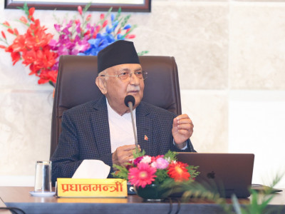 प्रधानमन्त्री ओली धनुषा र महोत्तरी जाँदै