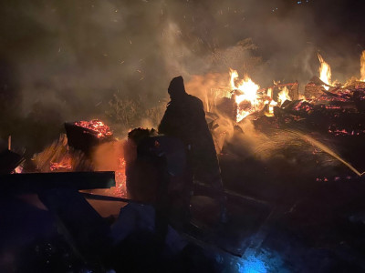 ताप्लेजुङको तेम्बा बजारमा भीषण आगलागी ,करोड बढीको क्षति