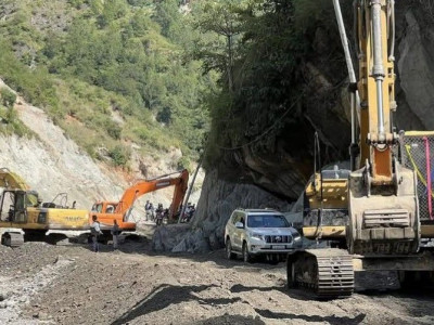 बिपी राजमार्गको पुनर्निर्माण सुरु