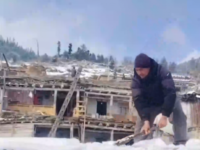 देशका पश्चिमी भू–भागमा हिमपात र वर्षा, मुगुमा हिउँ पन्छाउने चटारो