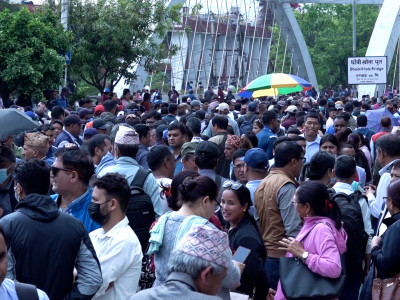 शिक्षकहरुको आन्दोलन जारी, विद्यार्थी भर्ना अभियान प्रभावित