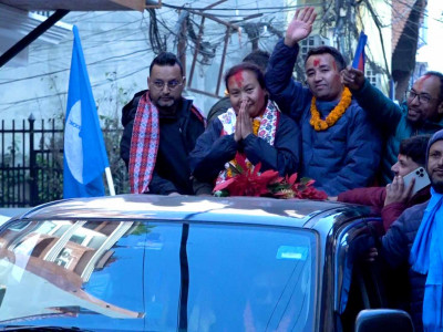 काठमाडौँ महानगरपालिका १६ मा रास्वपाको विजयी