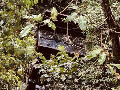 काभ्रेको मण्डनदेउपुरमा टिपर दुर्घटना, चालक किसिम राईको जलेर मृत्यु