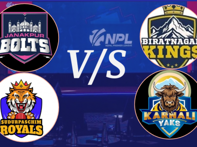 नेपाल प्रिमियर लिग (एनपीएल) अन्तर्गत आज दुई खेल हुँदै