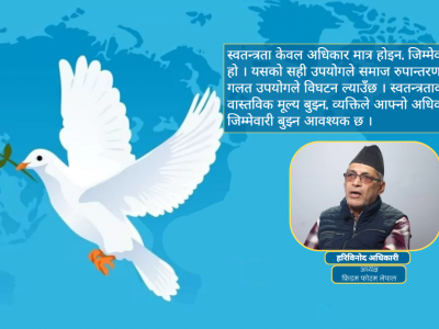 स्वतन्त्रता र प्रजातन्त्र : हिजोको संघर्षदेखि आजको जिम्मेवारीसम्म