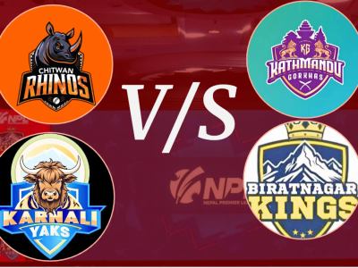 एनपीएल : चितवनविरुद्ध काठमाडौं र कर्णालीविरुद्ध विराटनगर खेल्दै