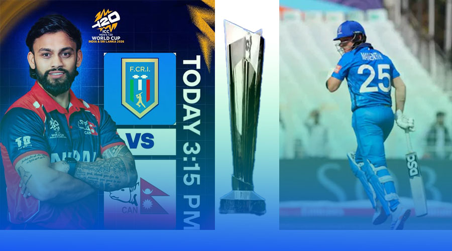 टी–२० विश्वकप : दोस्रो खेलमा नेपालले इटालीसँग प्रतिस्पर्धा गर्दै